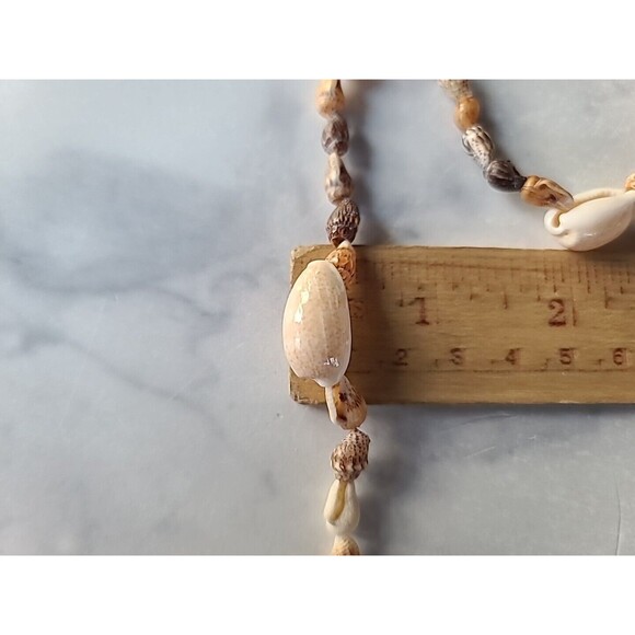 Vintage Shell Beaded Necklace - Picture 10 of 10